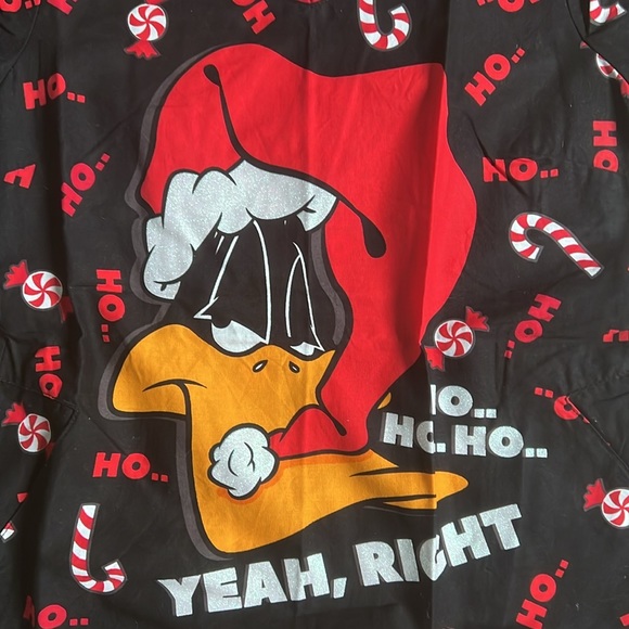 Women’s Christmas Scrub Top - Picture 3 of 3